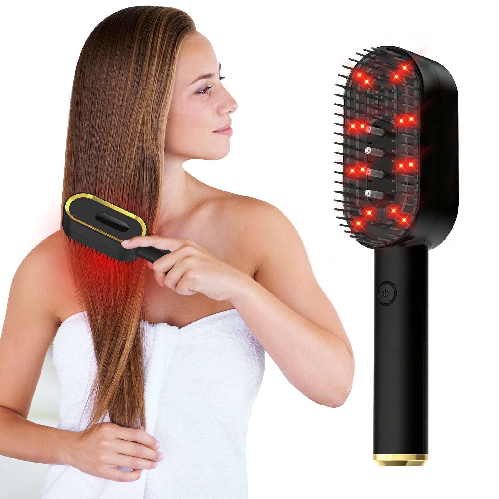 Multi-functional Laser Hair Growth Comb, Red Light