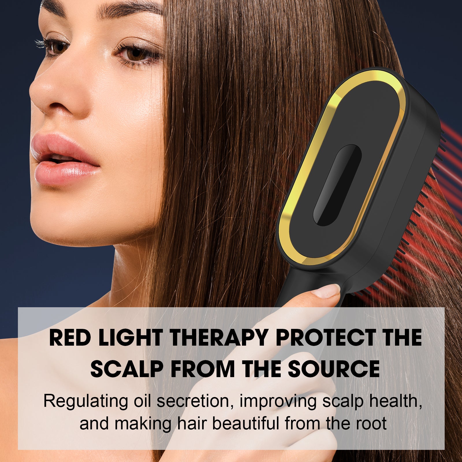 Multi-functional Laser Hair Growth Comb, Red Light