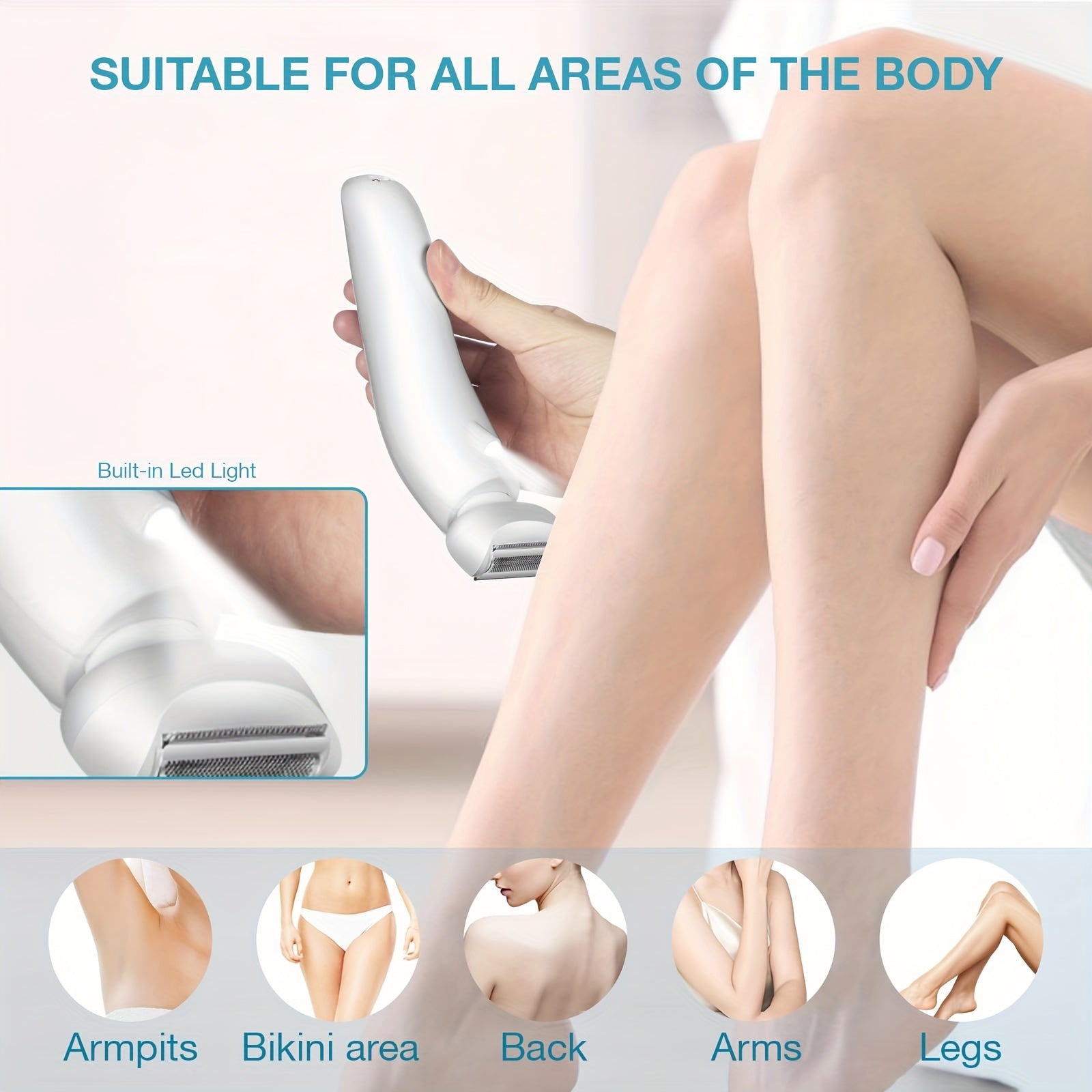 2-in-1 Electric USB Lady Shaver