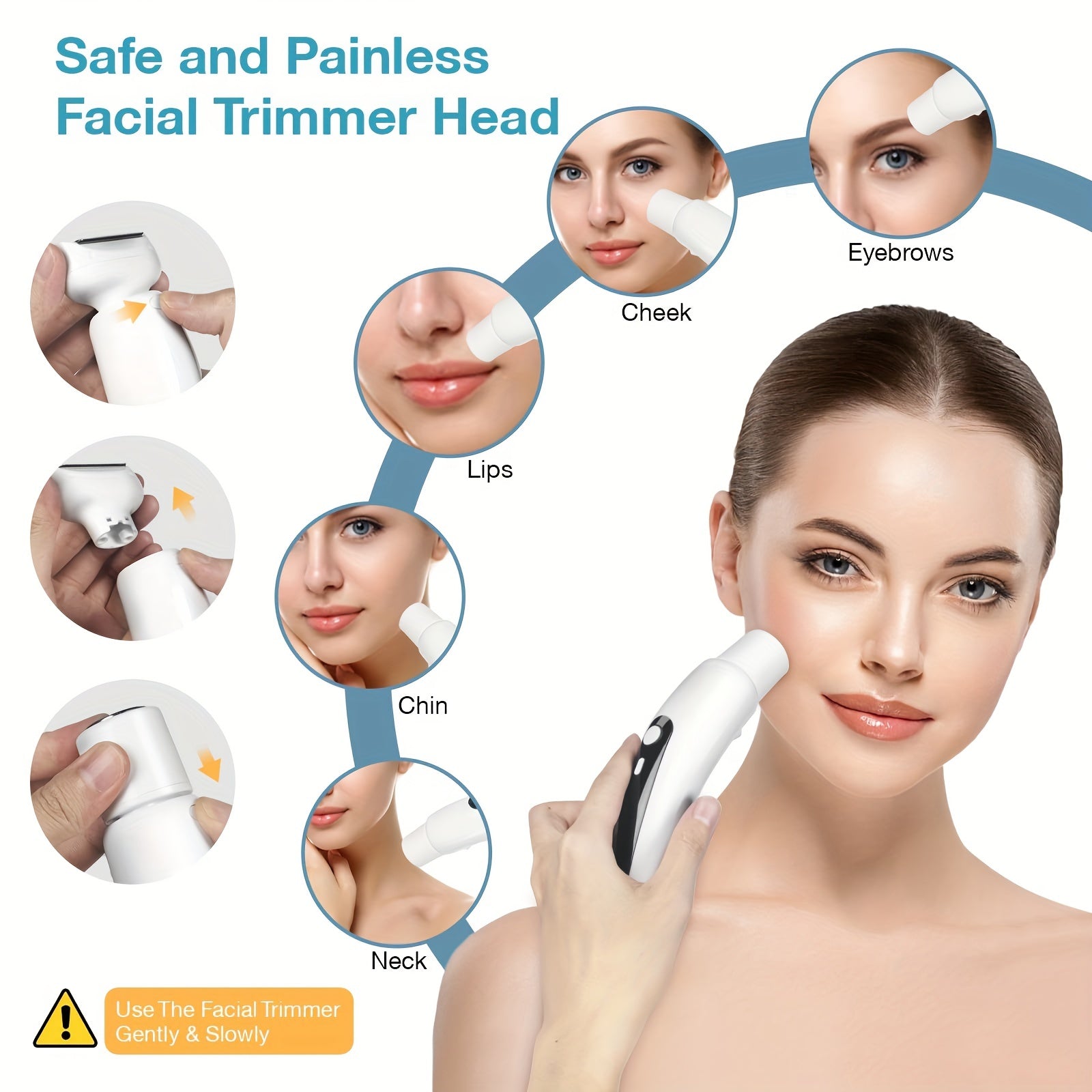 2-in-1 Electric USB Lady Shaver