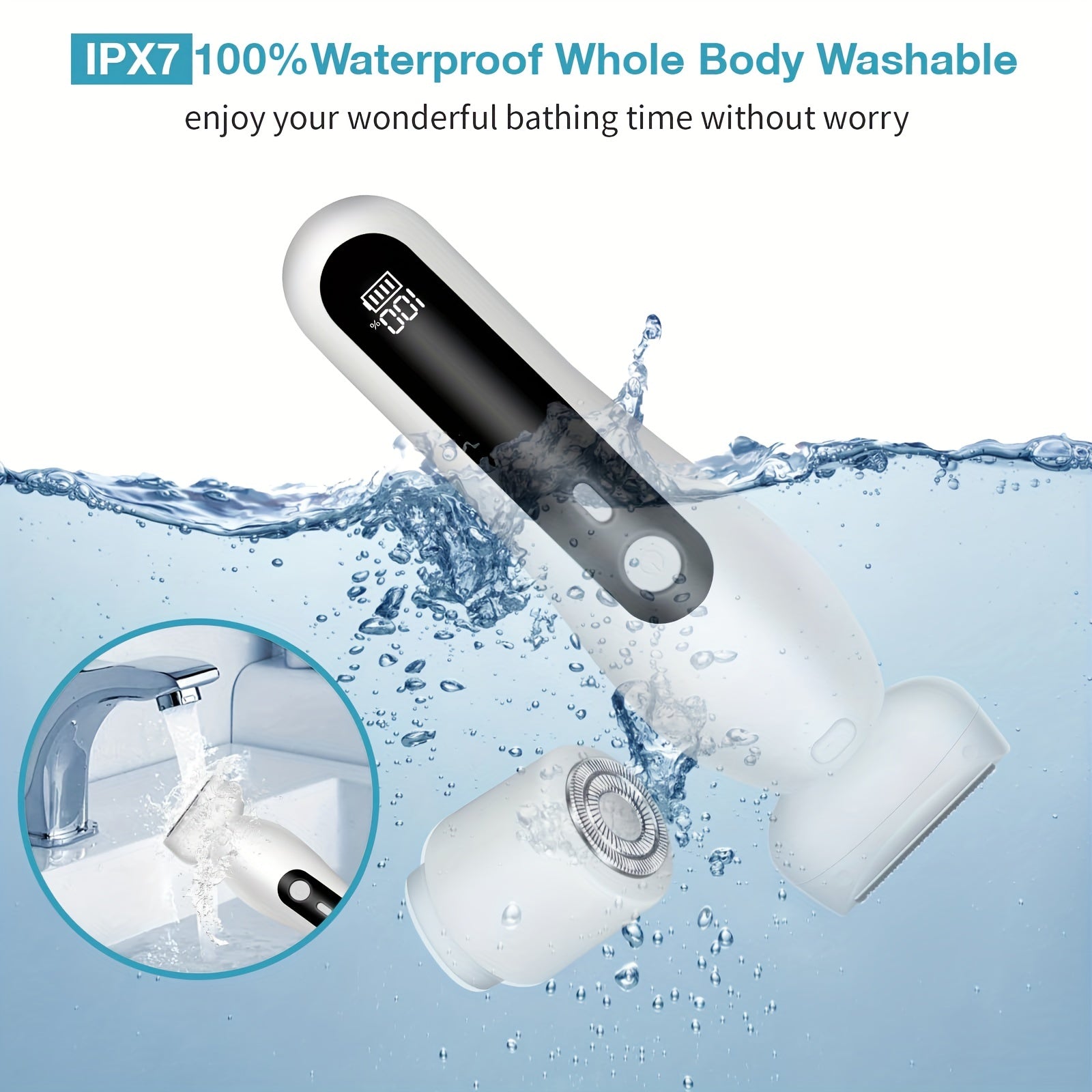 2-in-1 Electric USB Lady Shaver
