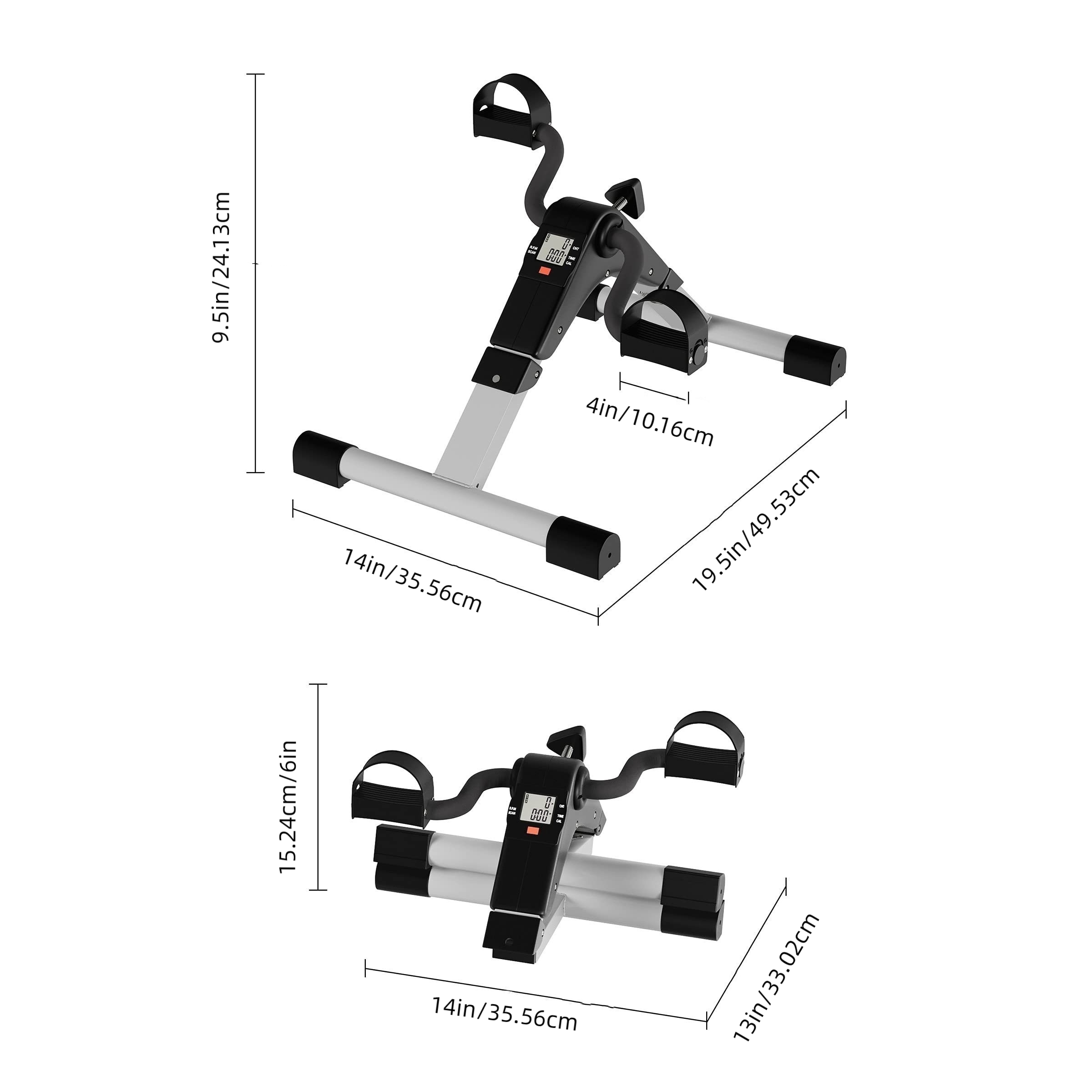 Folding Pedal Exercise Bike