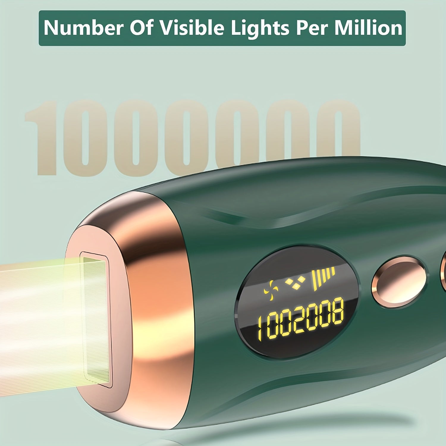 Laser Ice Hair Removal Device US Green