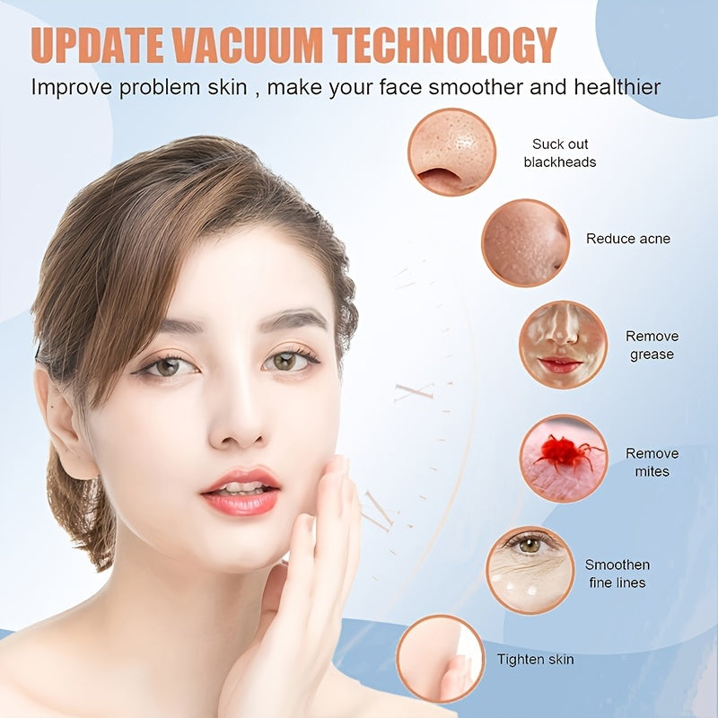 Digital Handheld Blackhead Remover White