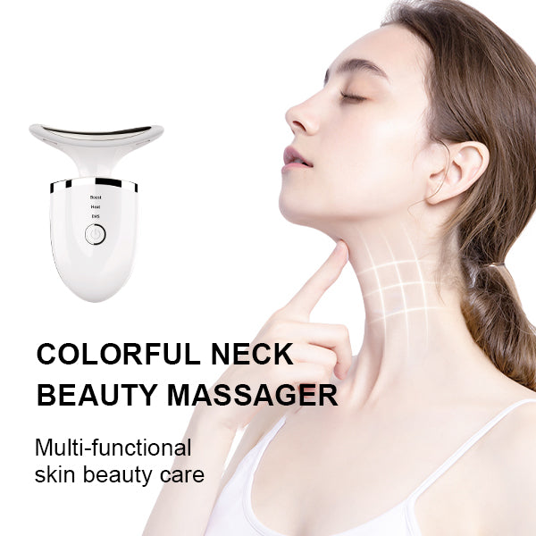 LED Neck Beauty Device White