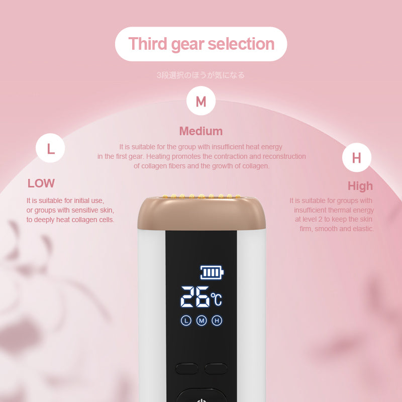 RF Lifting Facial Cleansing Beauty Device White