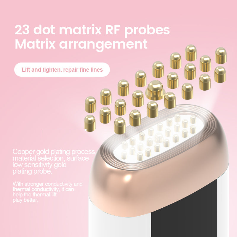 RF Lifting Facial Cleansing Beauty Device White