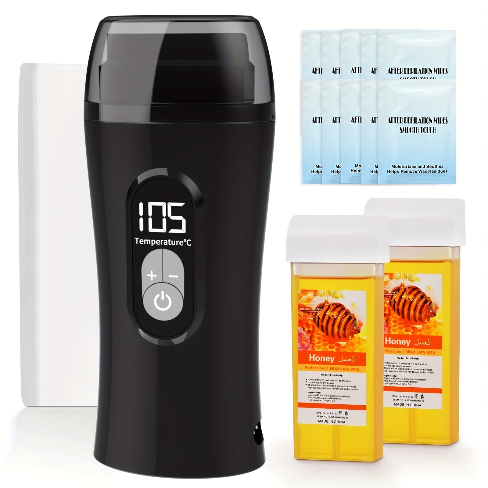 Portable Wax Melting Machine US Plug Black No Logo