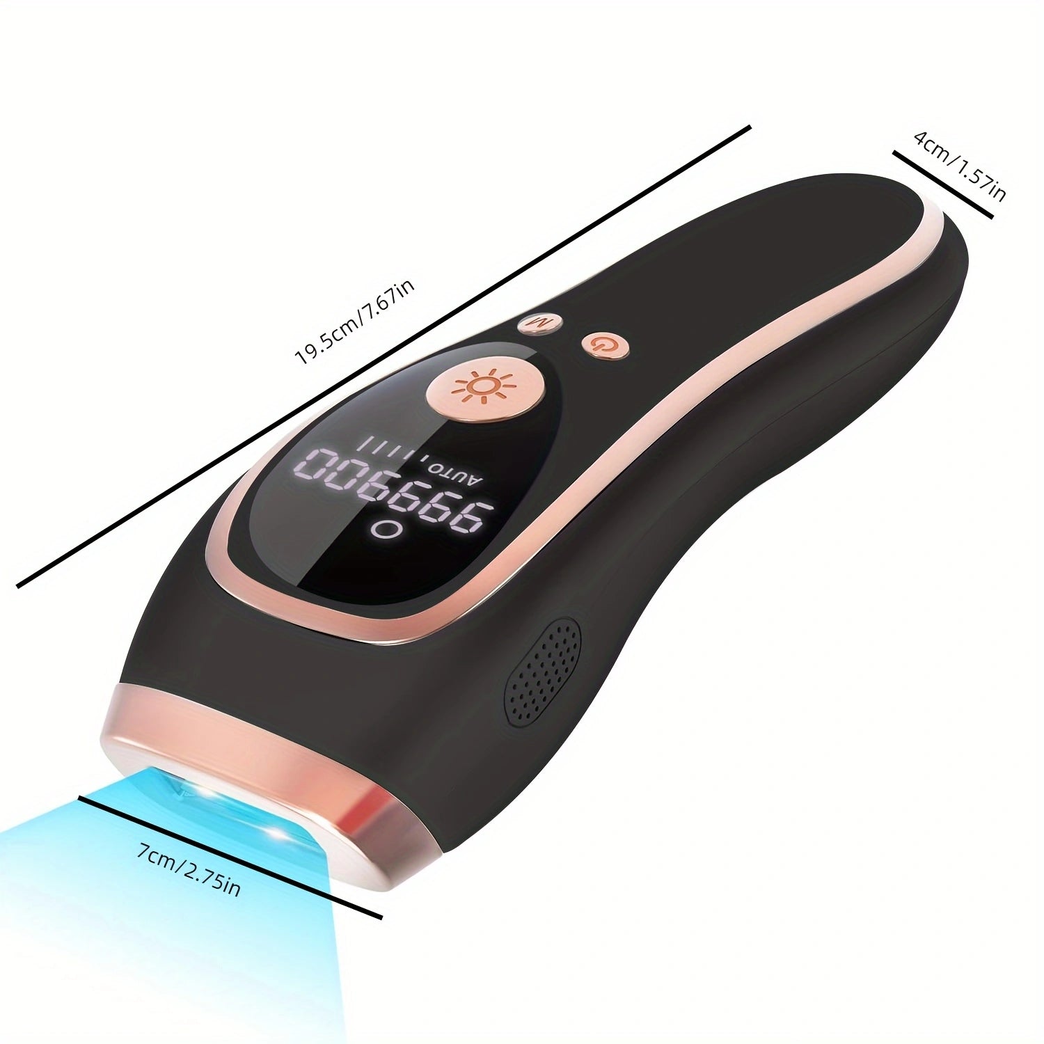 Ice Laser Hair Removal Device US Black Gold