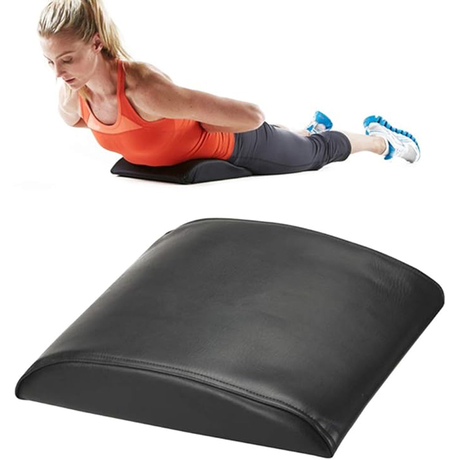 Portable AB Core Training Mat Black