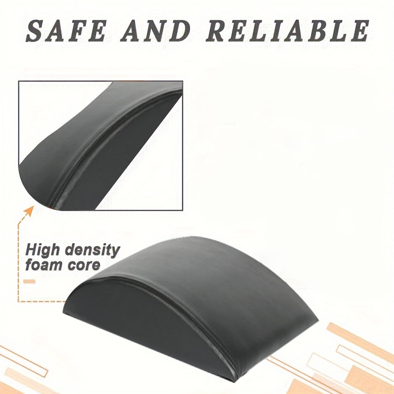 Portable AB Core Training Mat Black