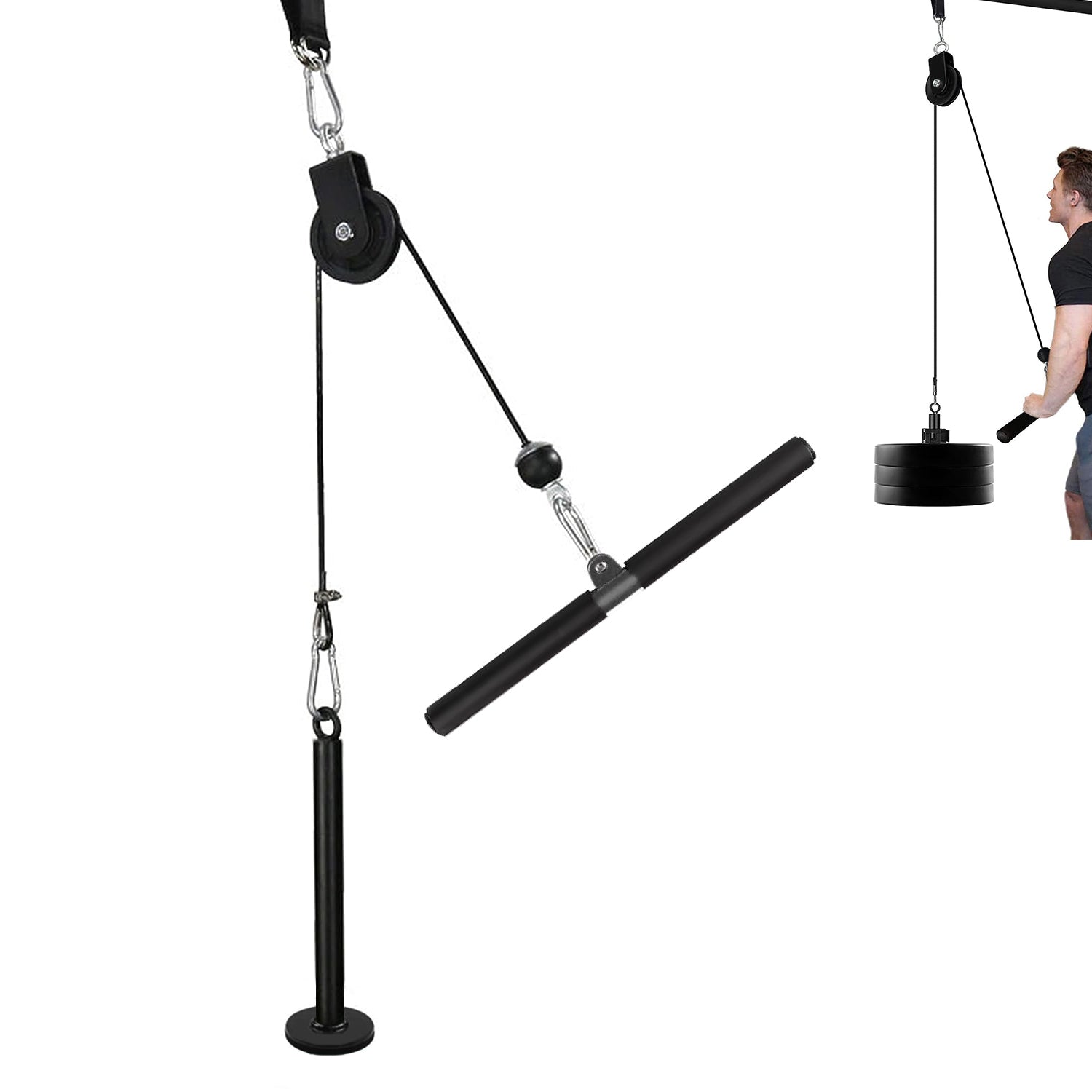 Home Lat Pulldown Pulley Fitness Kit