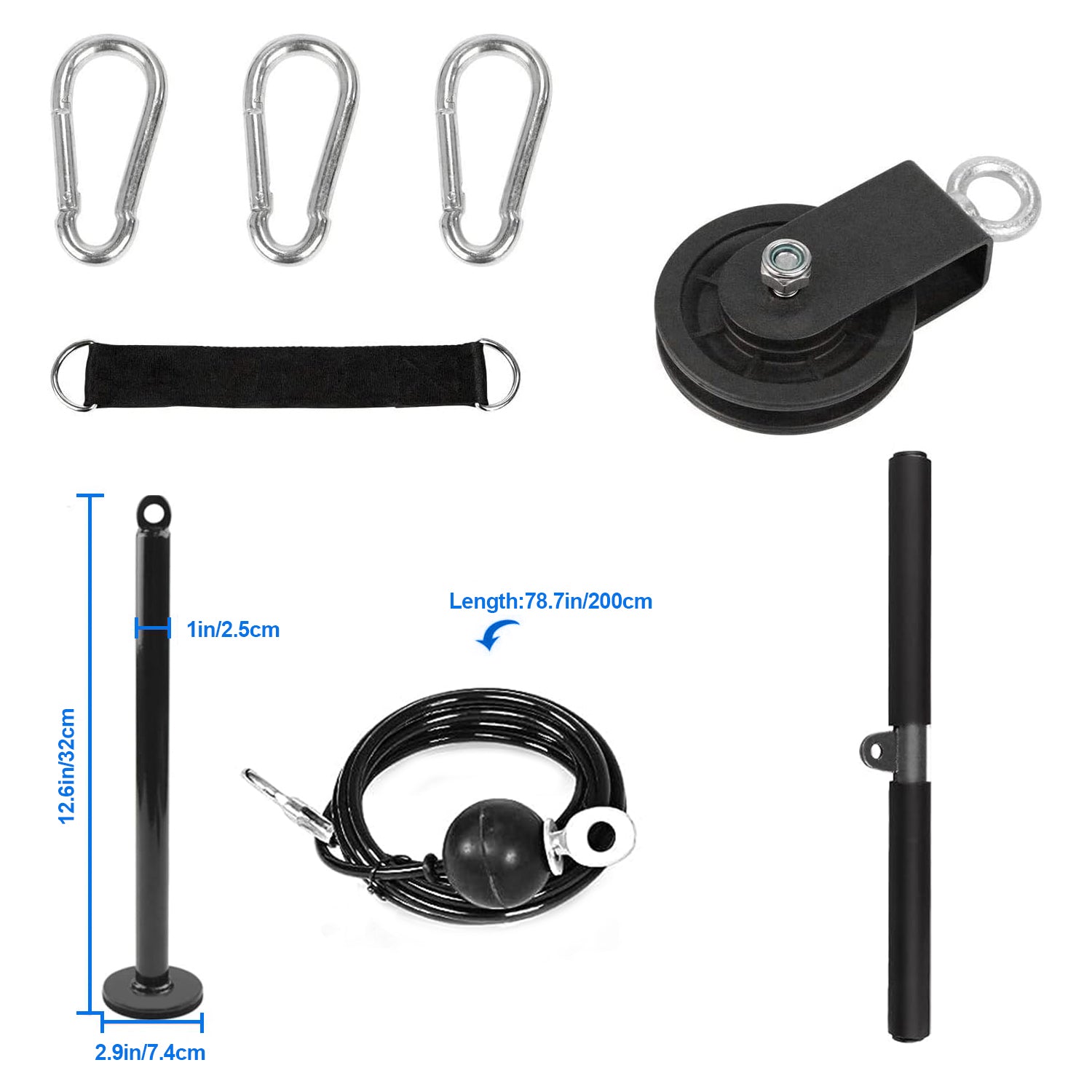 Home Lat Pulldown Pulley Fitness Kit