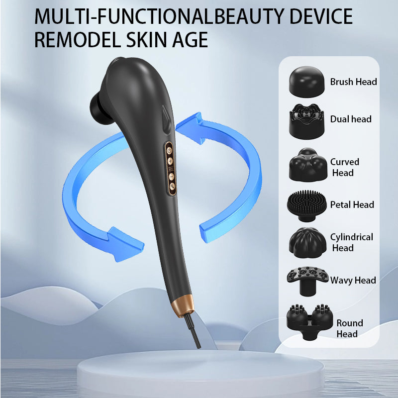 Dolphin Handheld Wired Massager US Black