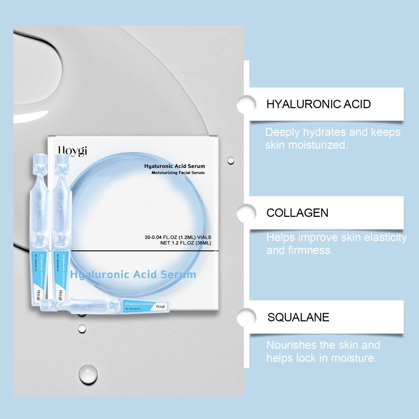 30PCS Ultra Moisturizing Serum