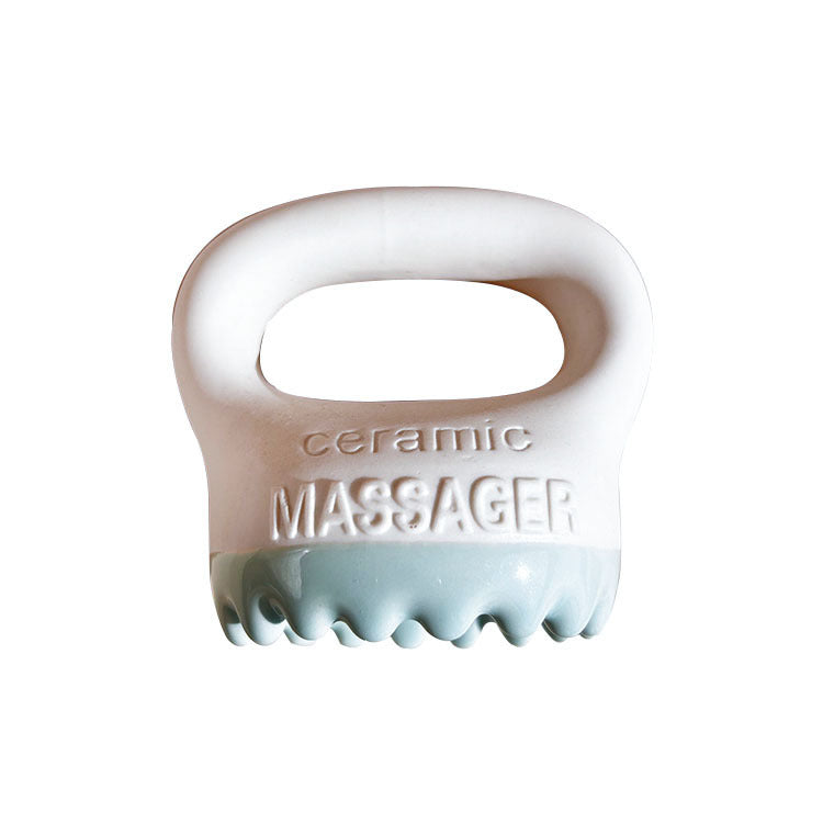 Ceramic Gua Sha Tool Tiffany Blue