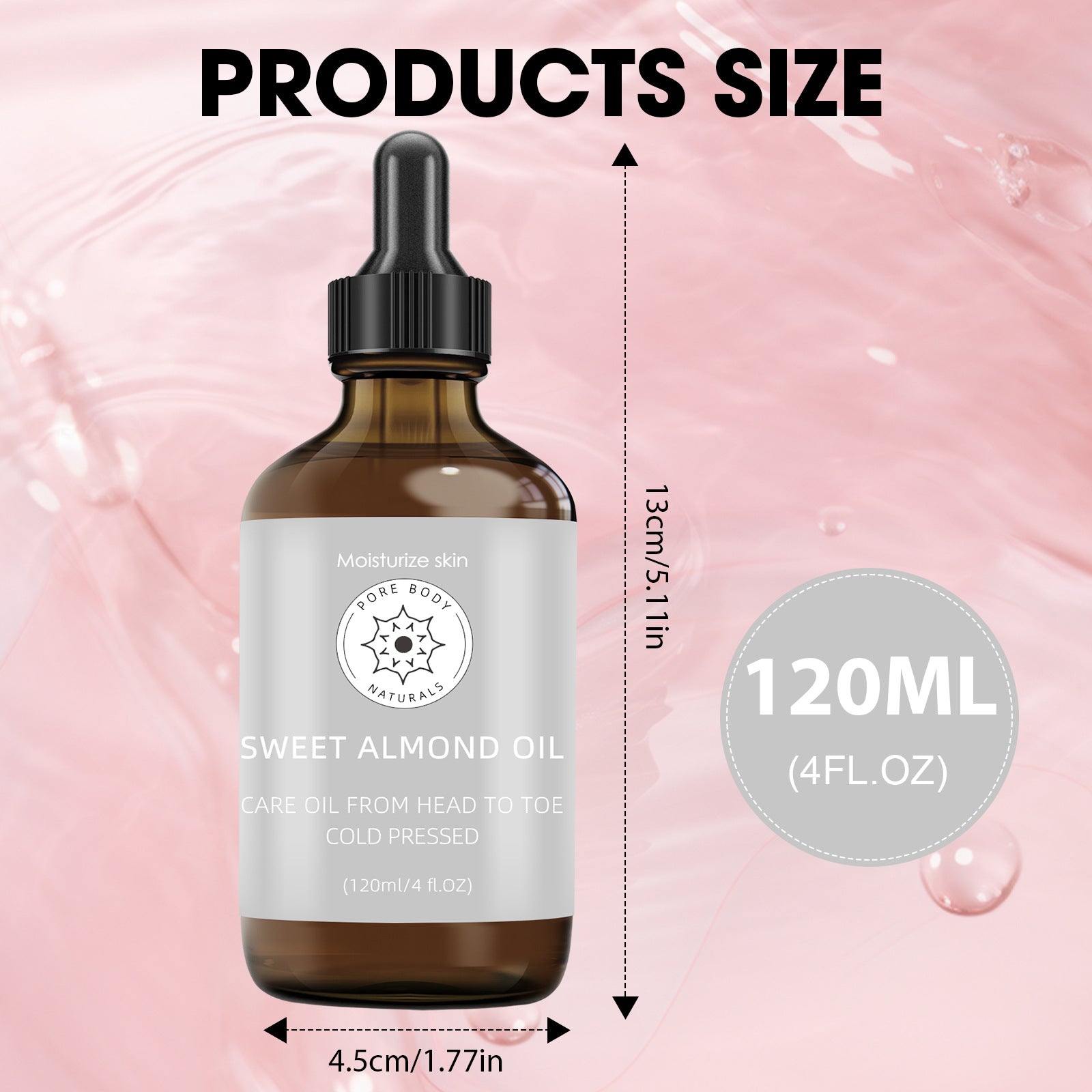 120ML Sweet Almond Oi