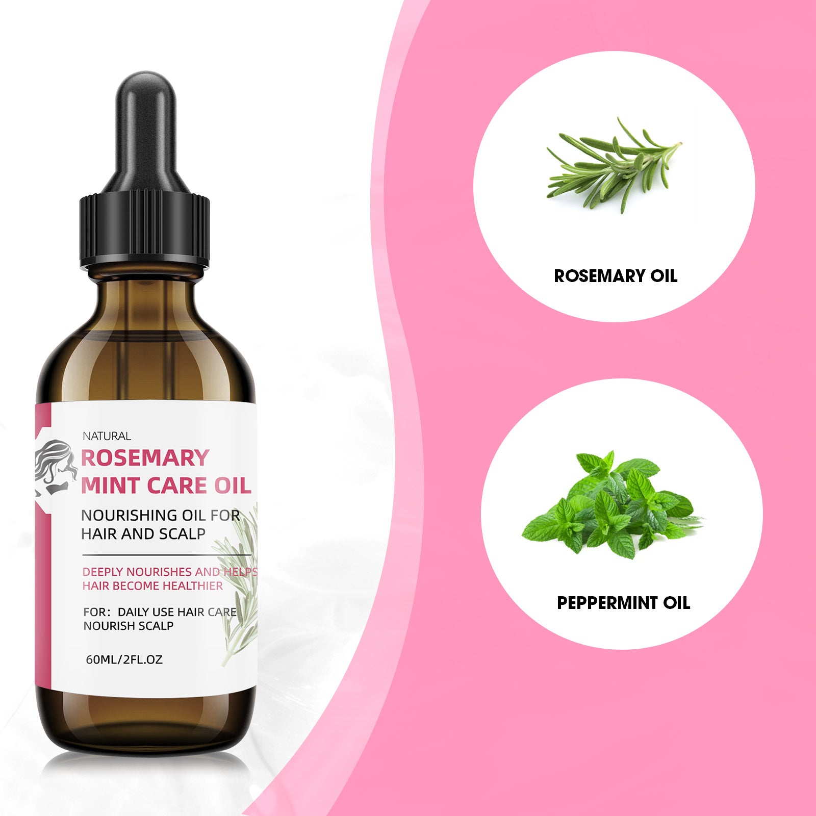 60ML Rosemary Mint Oil