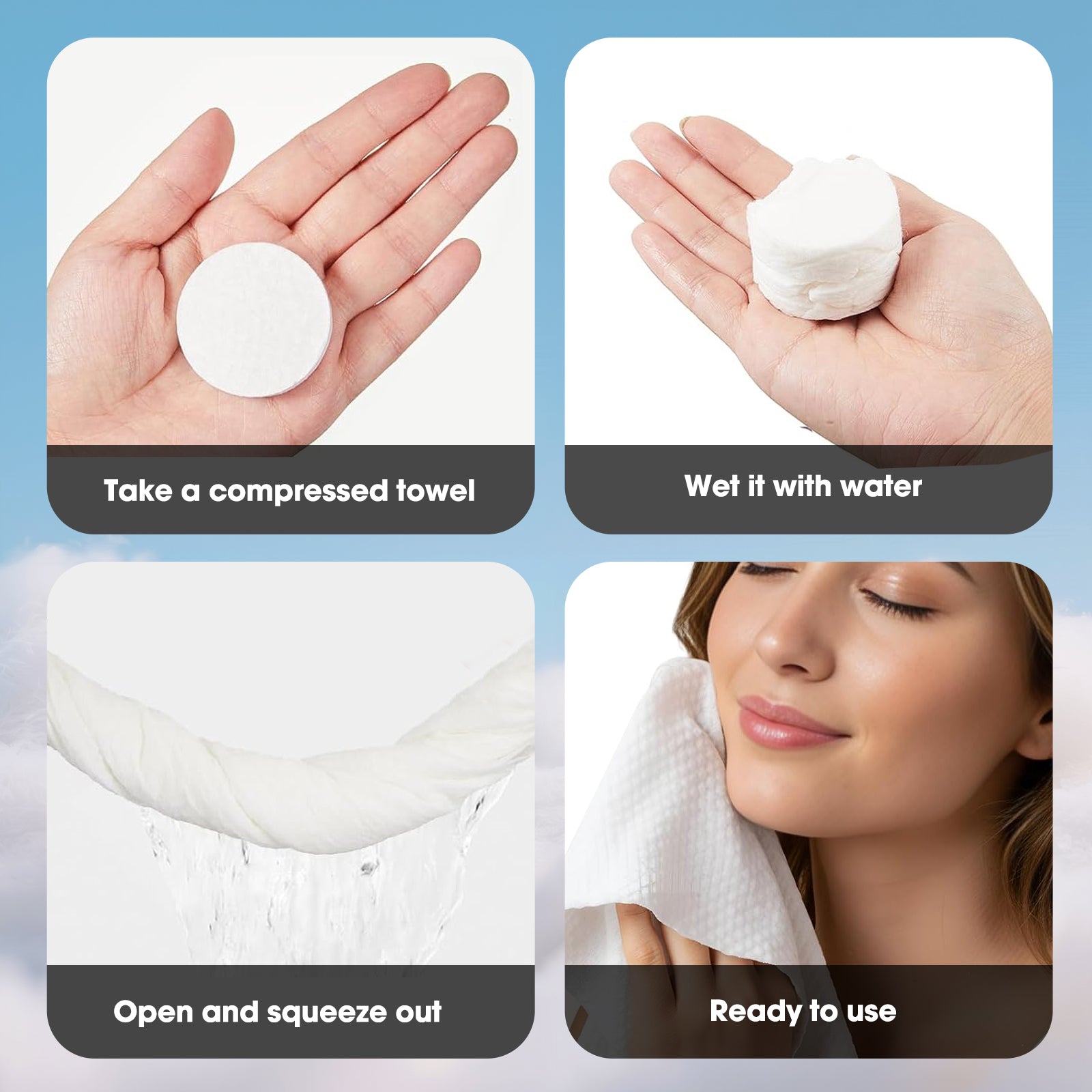 Single-Use Heated Towel Pack – Disposable Towel Warmer for Travel, Spa, Massage & Outdoor Use