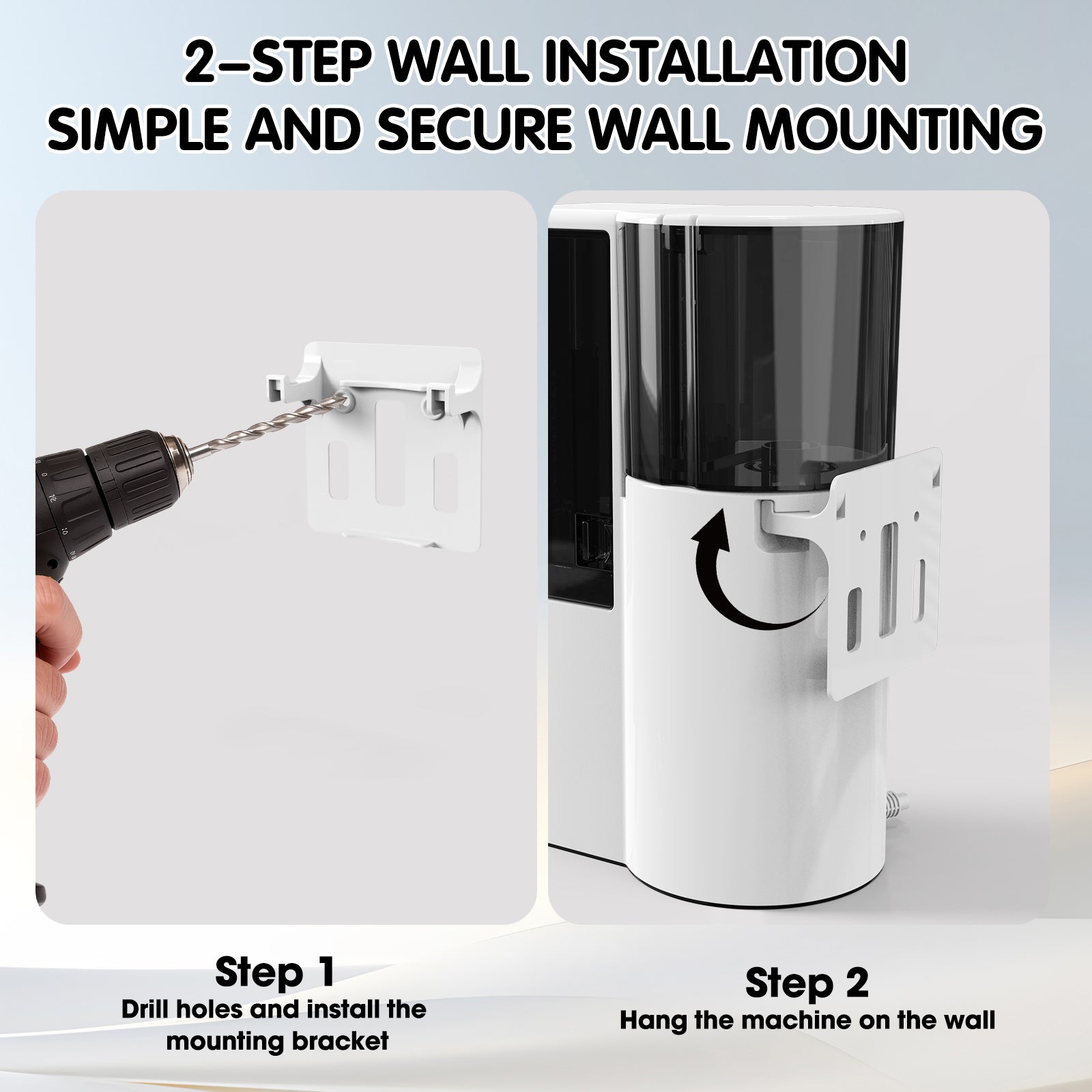 Professional Heated Compressed Towel Machine – US Plug Wall-Mounted Warmer with 4 Refill Rolls