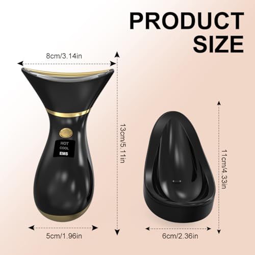 Face Massager Electric,7 Color Light Therapy Wand