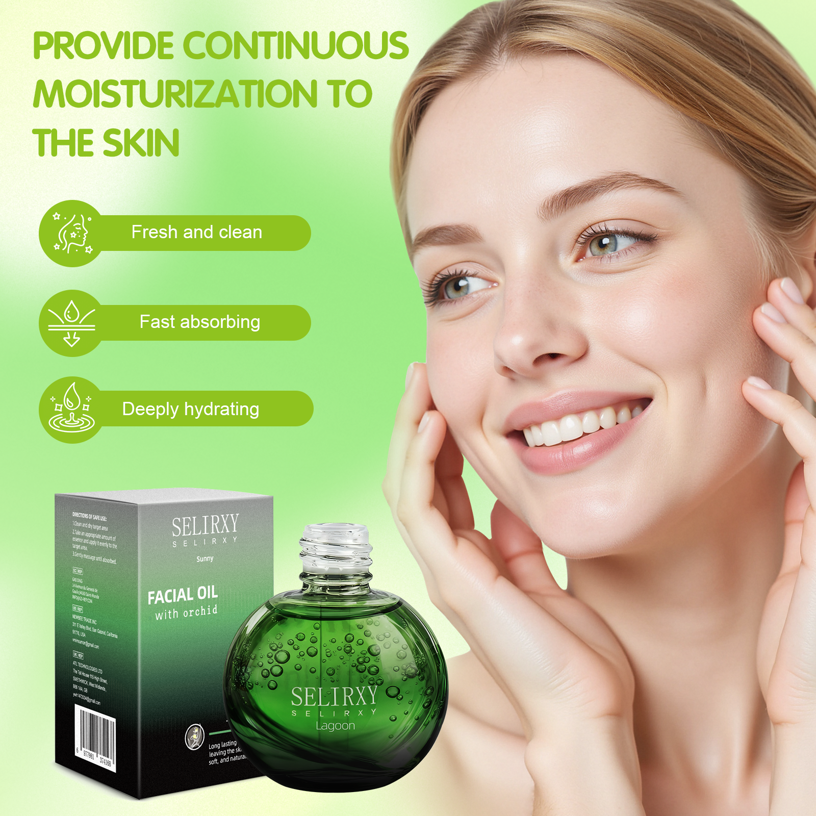 Ashwagandha Face Oil – Hydrating, Calming & Even Tone Serum