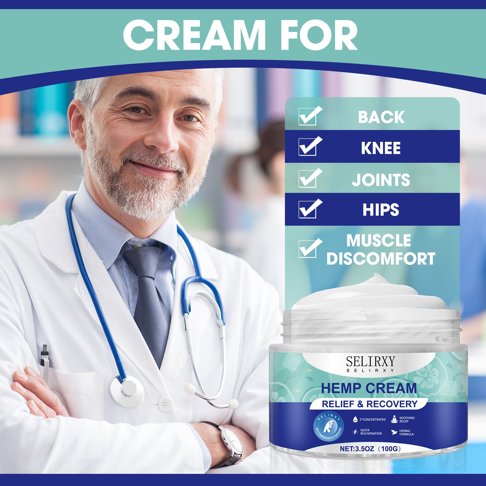 Natural Pain Relief Cream – Soothing Plant-Based Arthritis & Joint Care