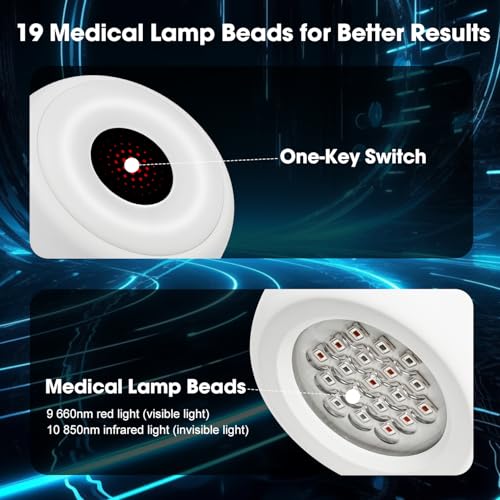 CENYEDA Mini dispositivo de terapia de luz vermelh