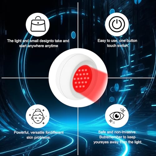 CENYEDA Mini dispositivo de terapia de luz vermelh