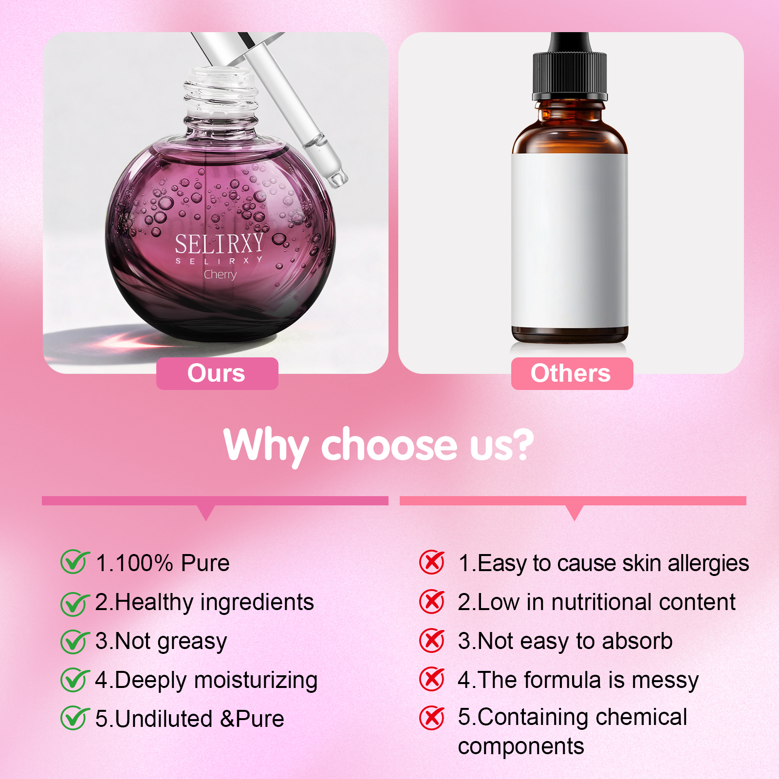 Rose Face Oil – Hydrating, Restorative & Even Tone Serum