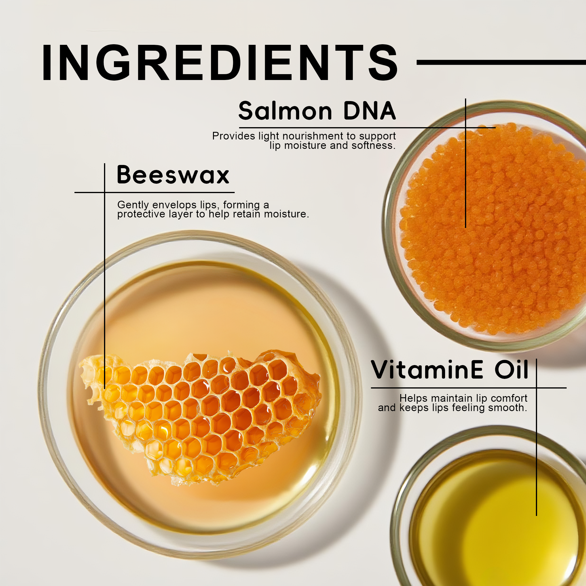 PDRN Lip Glow Balm – Hydrating Salmon DNA Overnight Mask