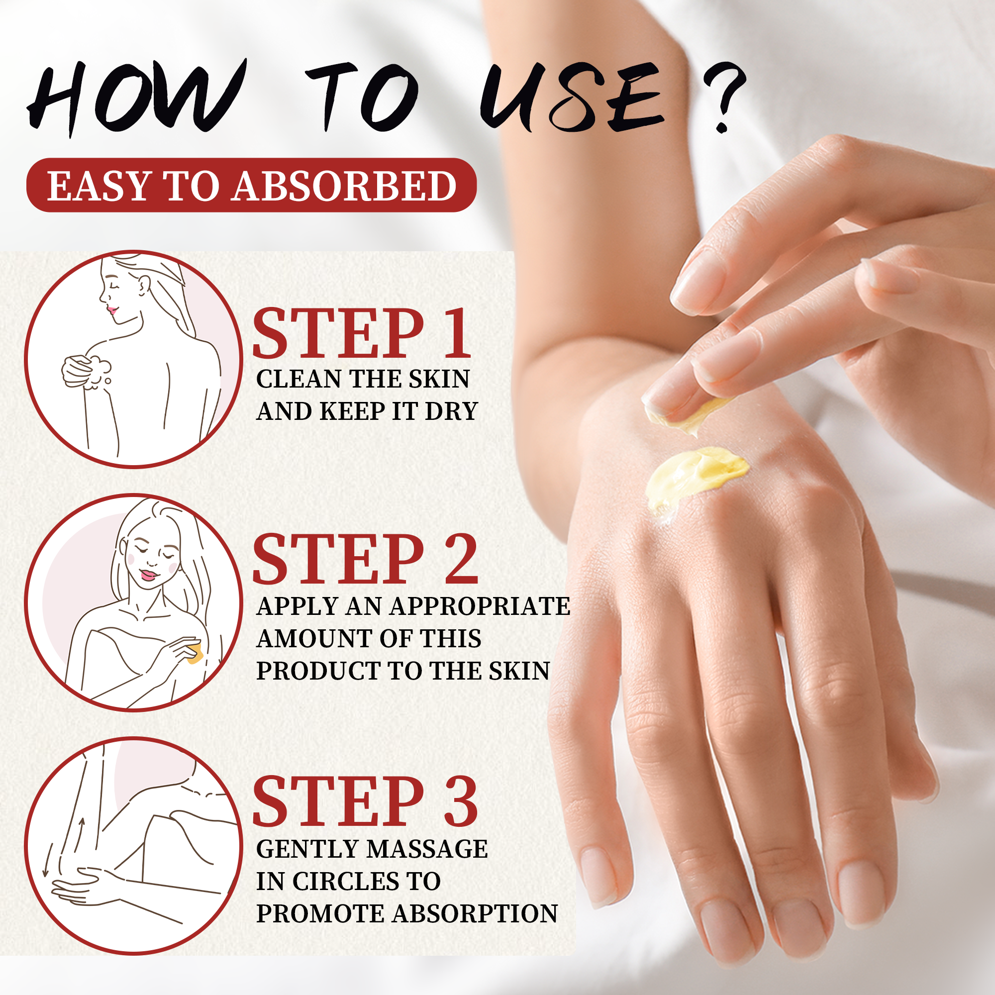 Herbal Body Balm，Refreshing Moisturizing for Smooth Hydrated Skin