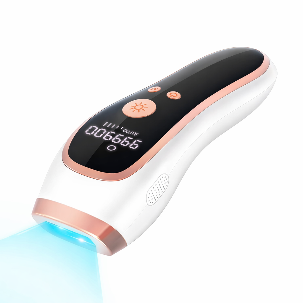 CB-014Angled Home Hair Removal Device US Plug White
