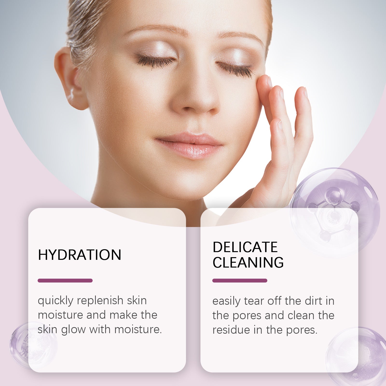 Collagen Overnight Peel-Off Mask, Wrapping Mask for Hydrated Glass Glow Skin