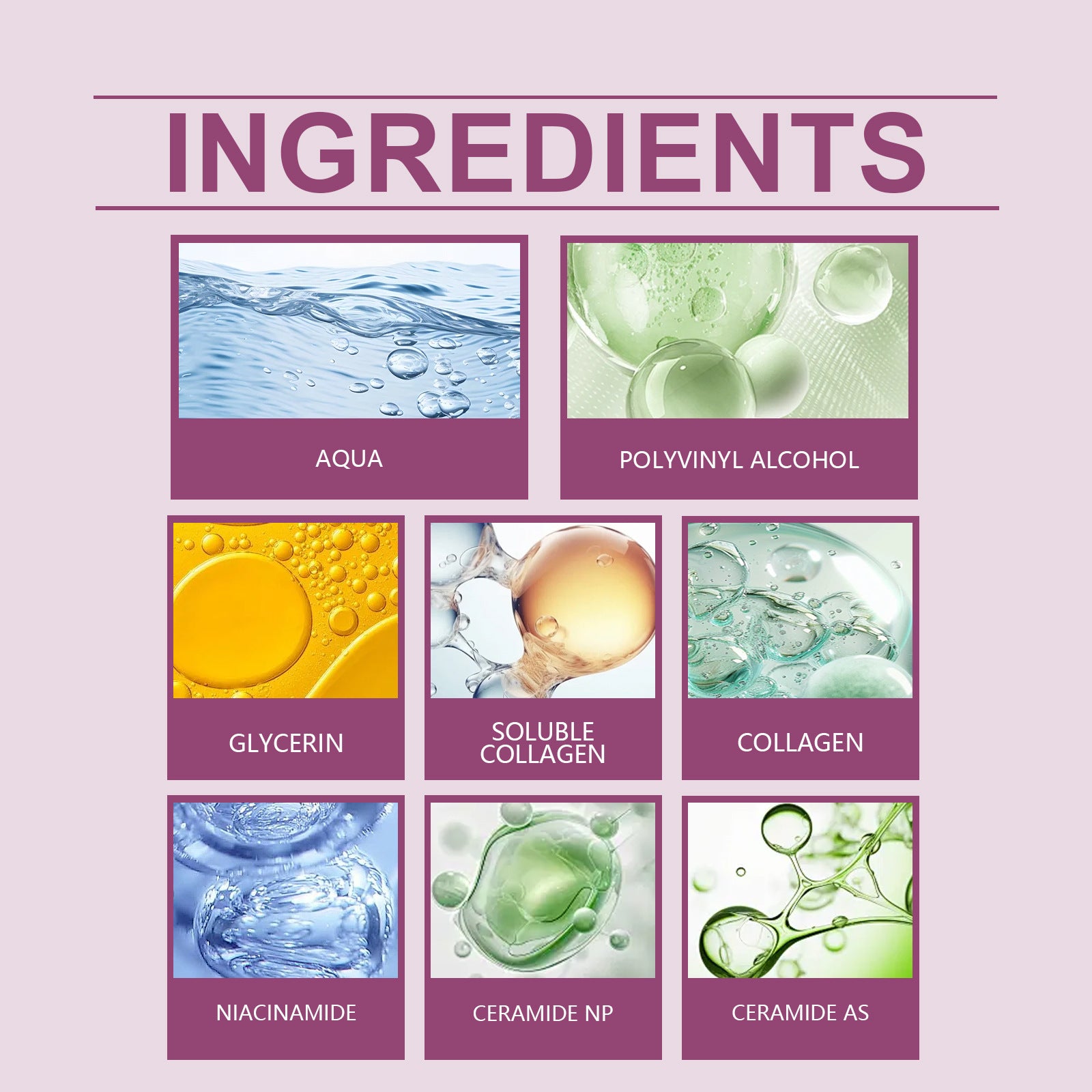 Collagen Overnight Peel-Off Mask, Wrapping Mask for Hydrated Glass Glow Skin