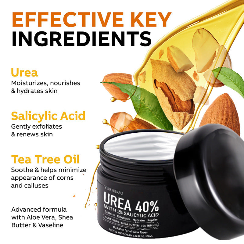40% Urea Cream for Deep Moisture on Dry, Cracked Skin