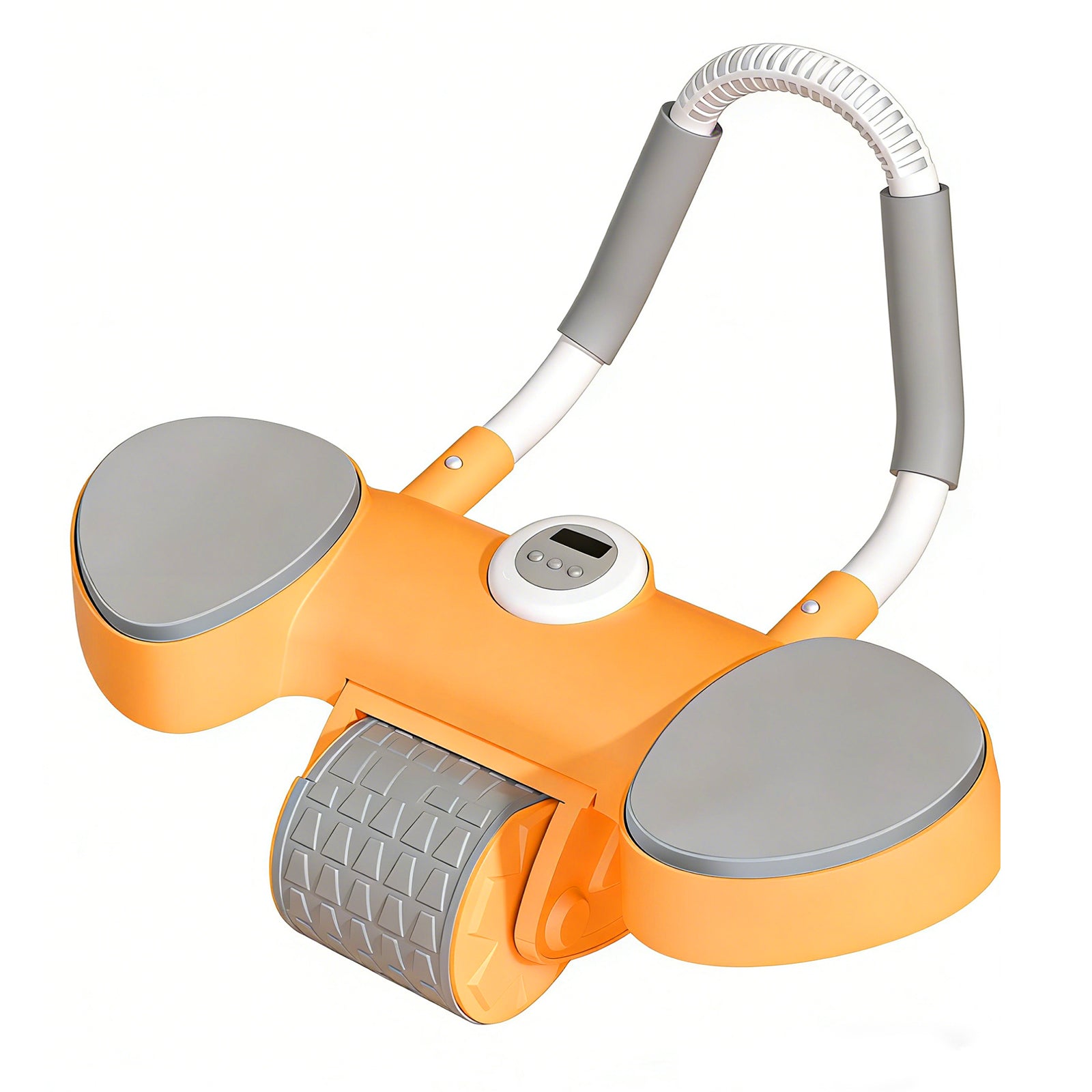 Automatic Rebound Ab Roller with Smart Counter – Dual Wheel Abdominal Trainer for Core Strength Workout