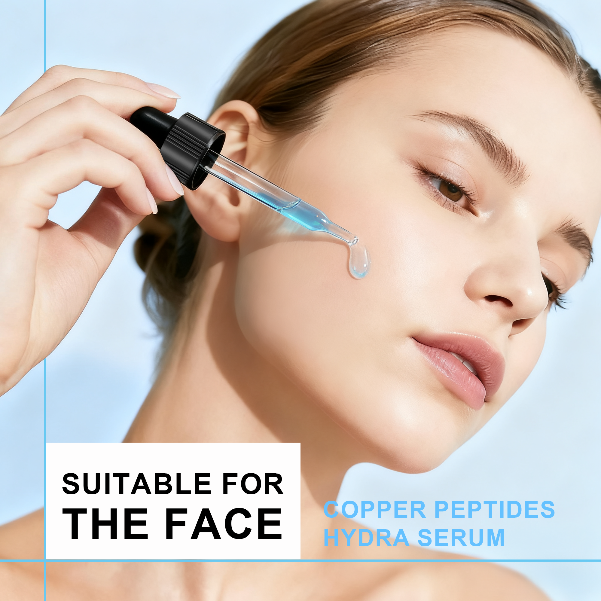 Copper Peptide GHK-Cu Serum, Lightweight Firming Hydration 30ml/1 fl oz