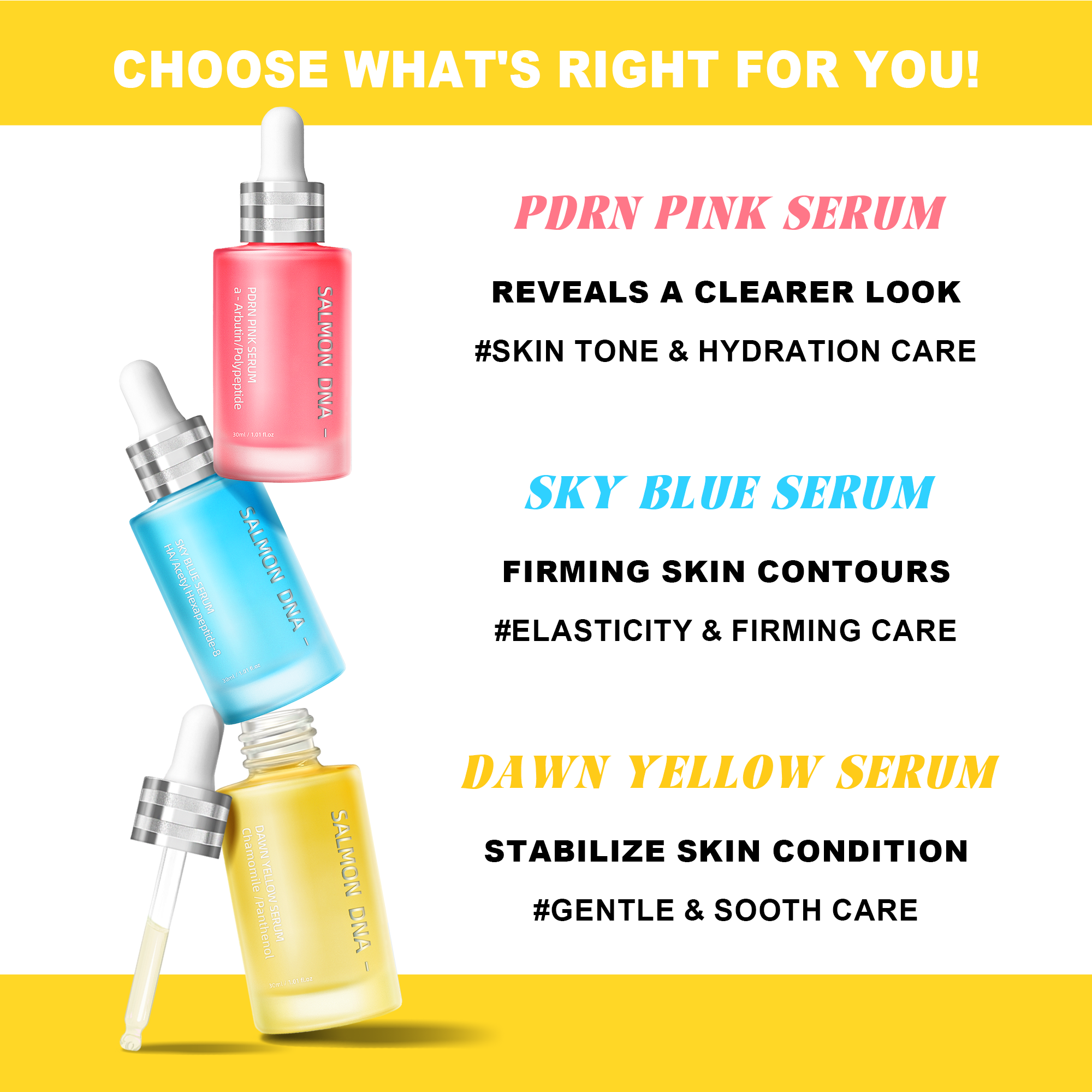 Salmon DNA & Chamomile Hydrating Ampoule for Sensitive Skin 30 ml/1.01 fl oz