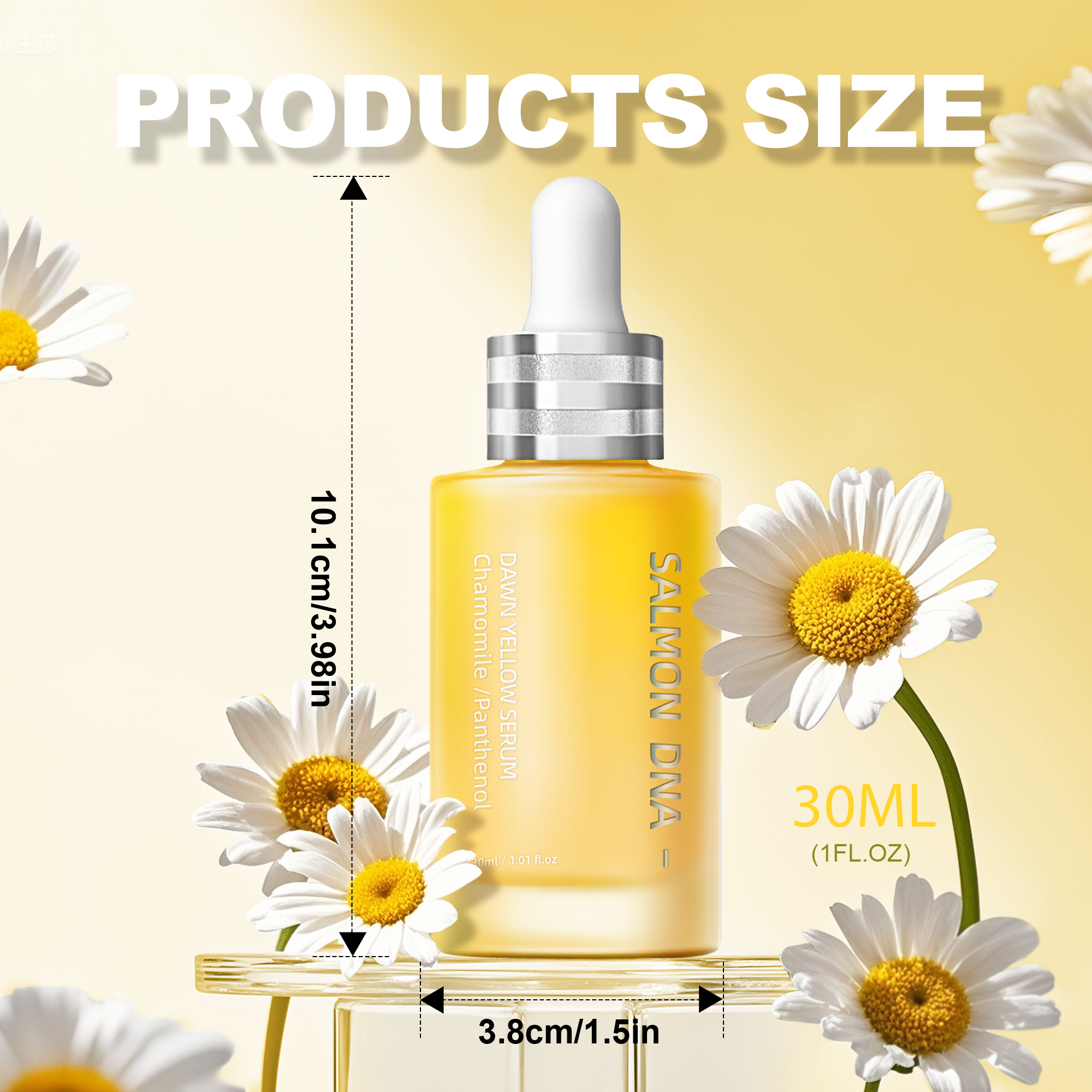 Salmon DNA & Chamomile Hydrating Ampoule for Sensitive Skin 30 ml/1.01 fl oz