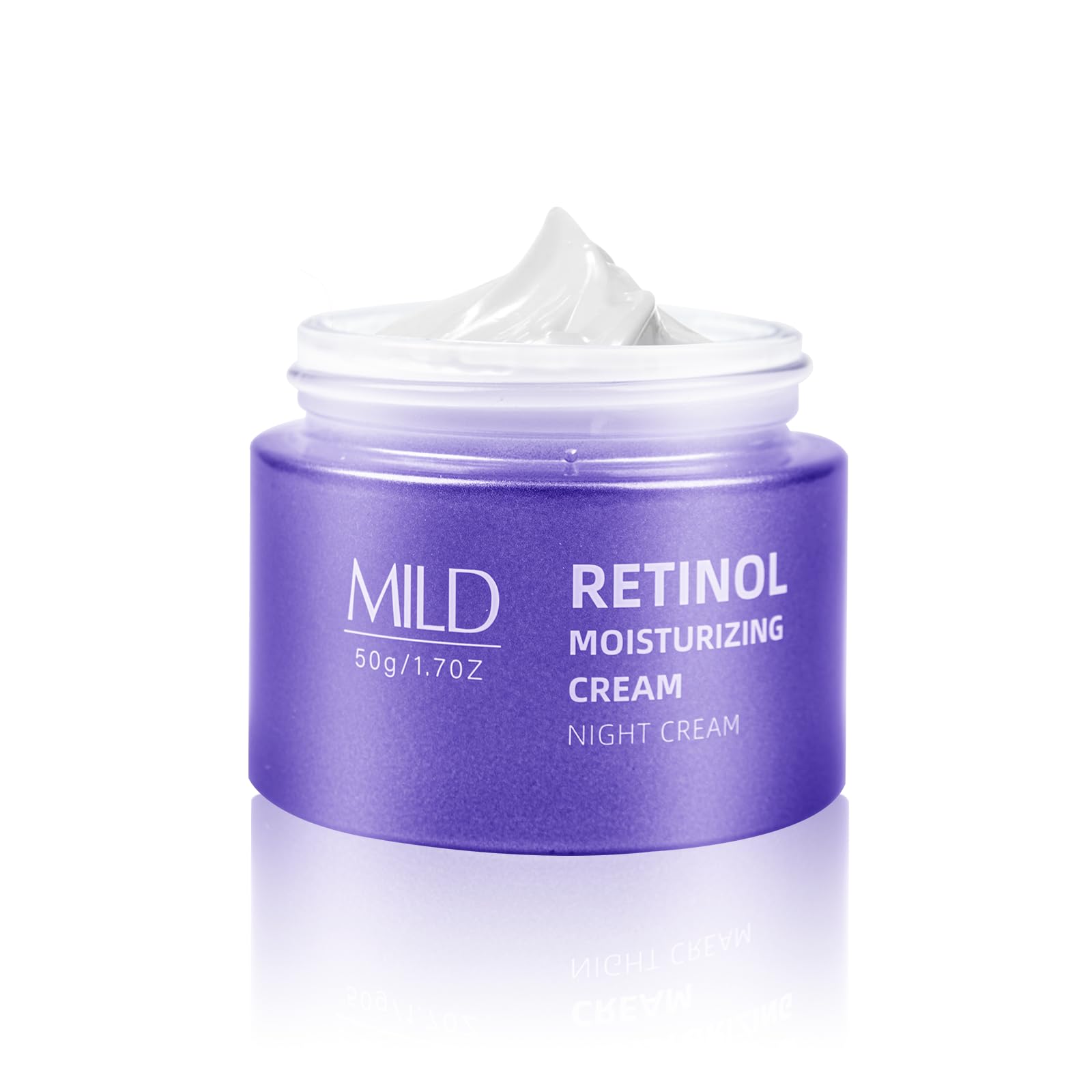Retinol & Hyaluronic Night Cream – Anti-Aging Face Moisturizer