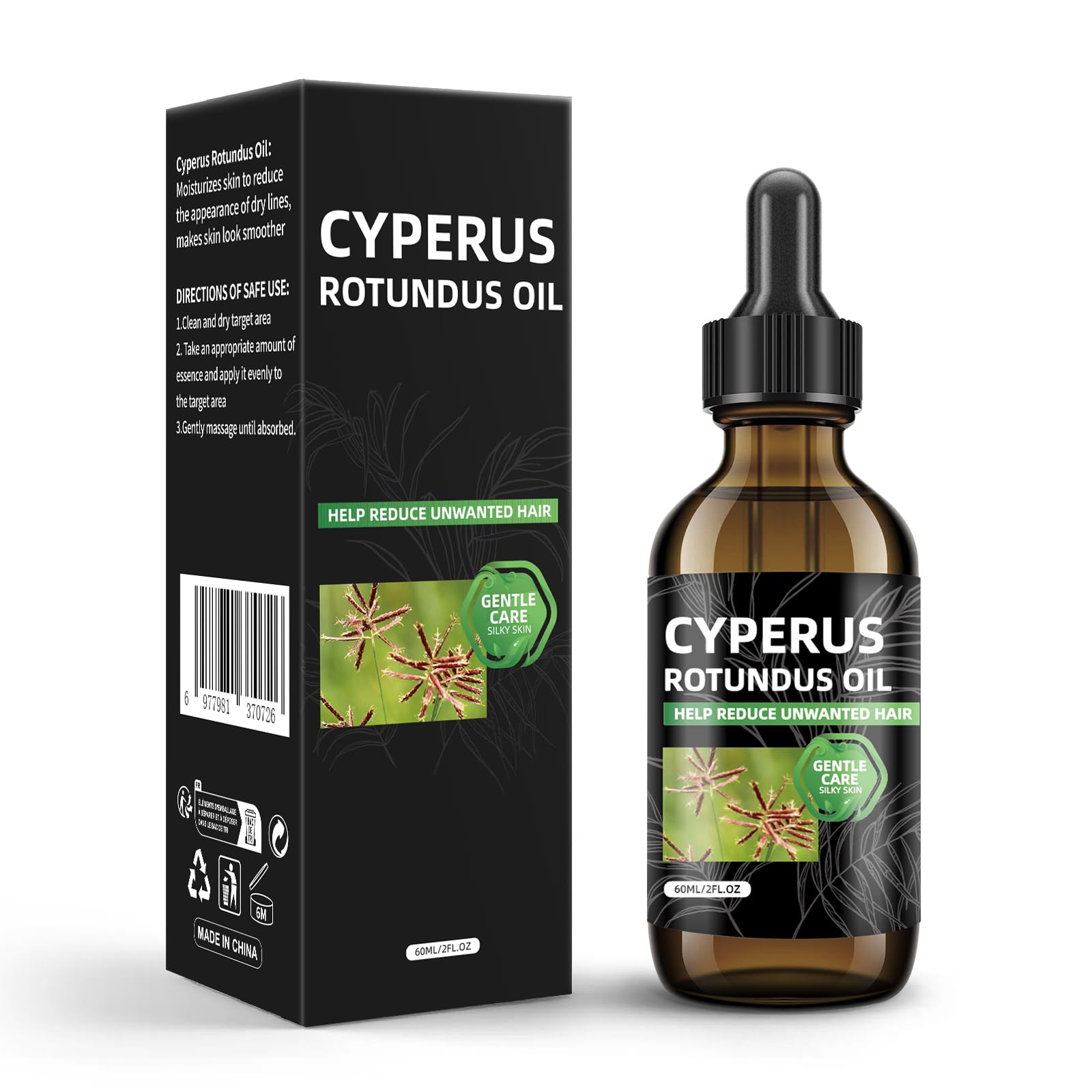 Cyperus Rotundus Oil Natural Soothing Skin Care 60ml