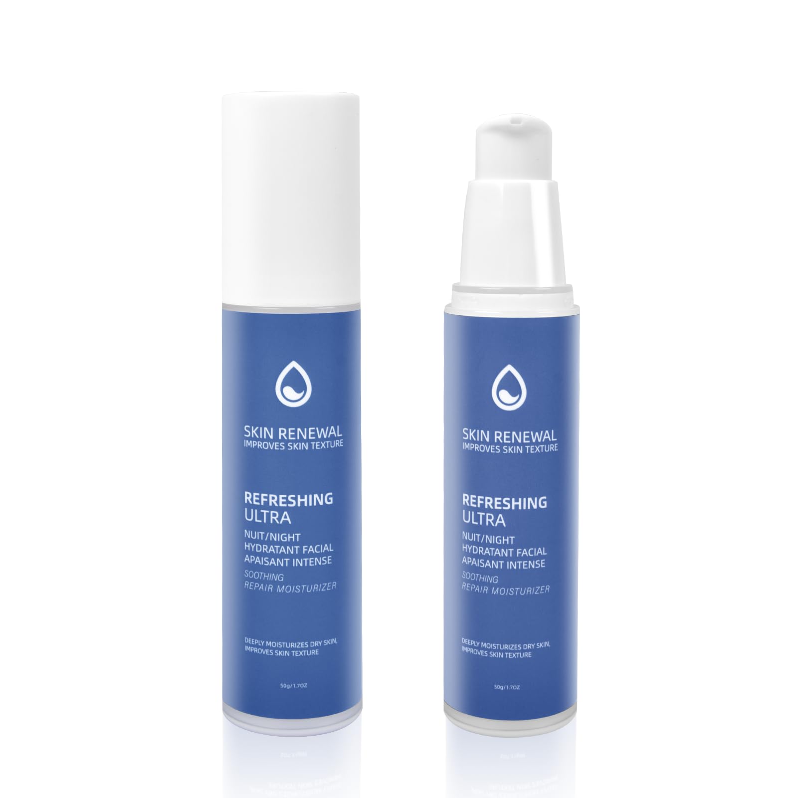 Soothing Night Cream for Sensitive Skin, Deep Hydration 1.7oz