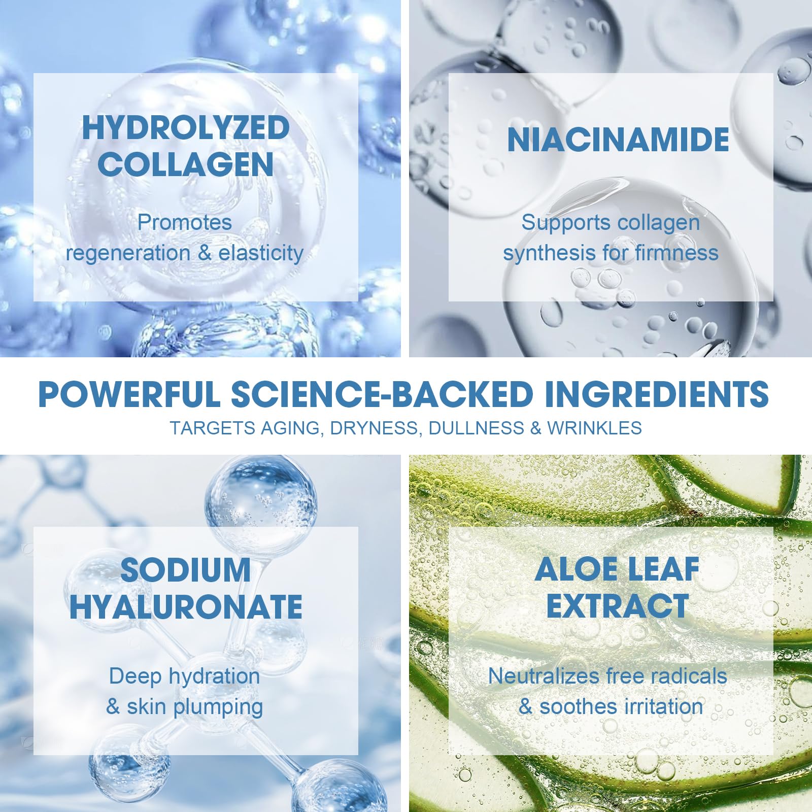 2 PCS Stem Cell Face Serum – Hydrating & Anti-Aging, 30ml/1.2oz