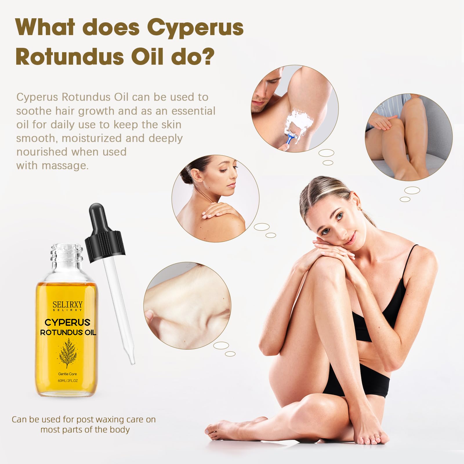 Cyperus Rotundus Oil, Soothing & Hydrating 60ml