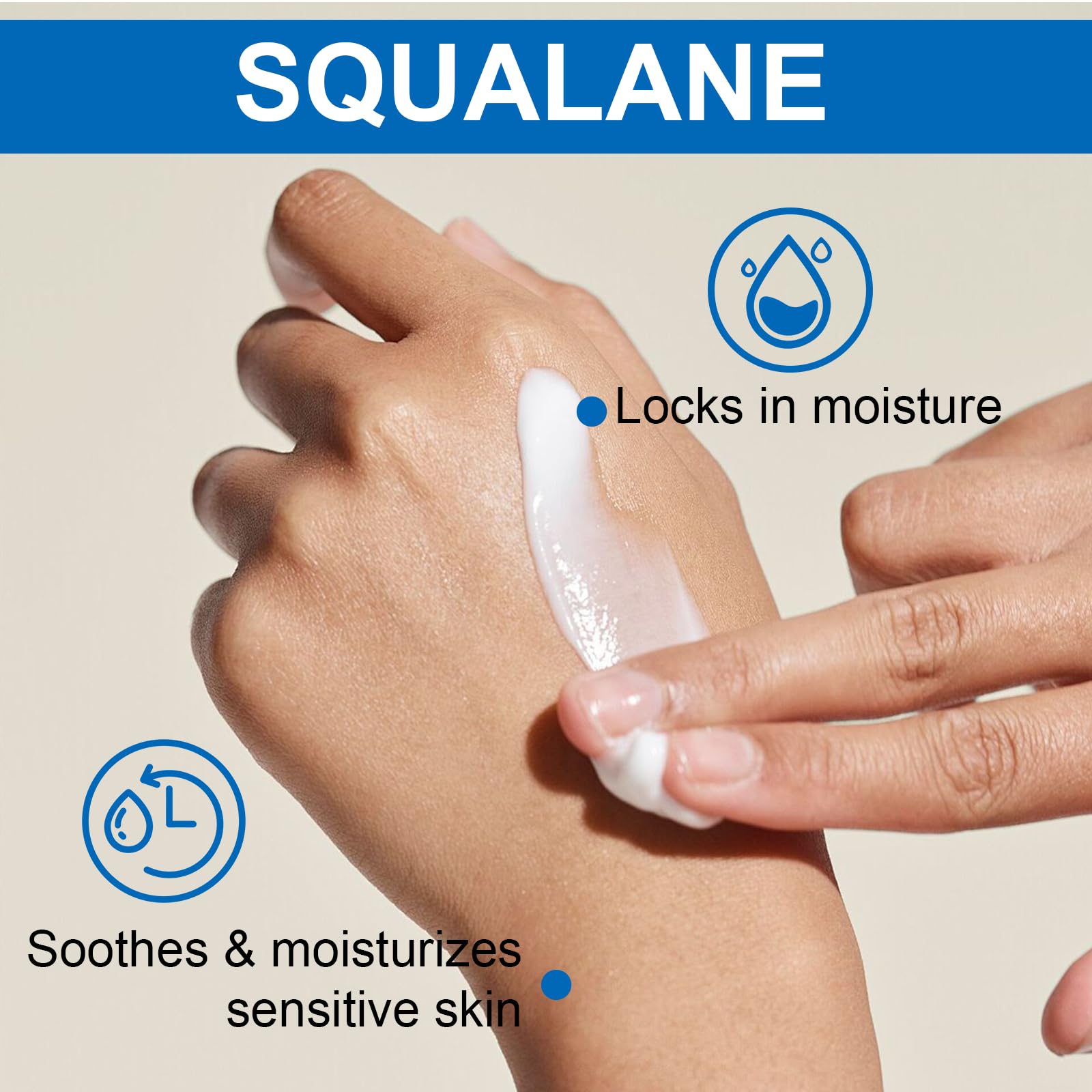 Soothing Night Cream for Sensitive Skin, Deep Hydration 1.7oz