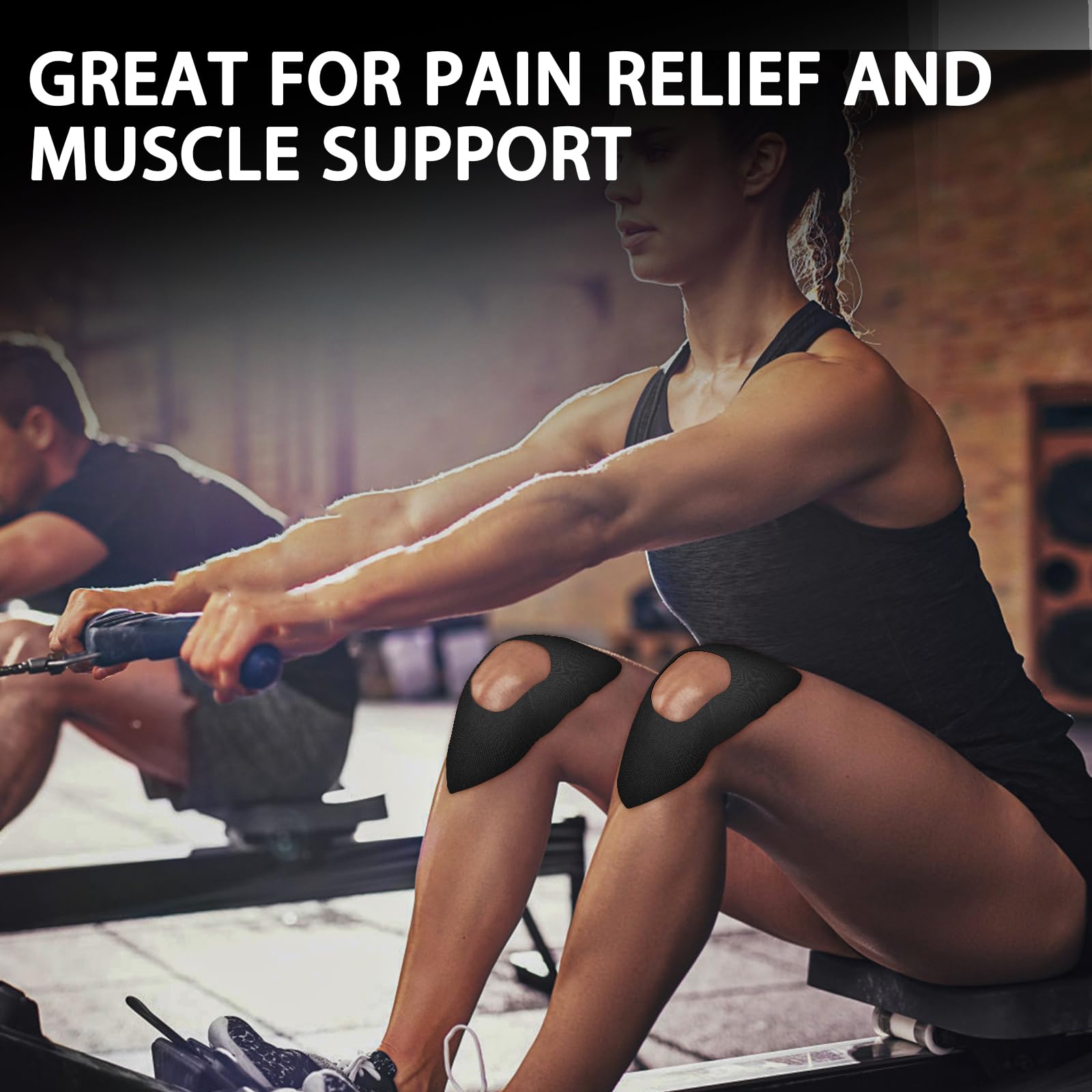 Precut Kinesiology Tape for Knees, 10PCS Support Tape