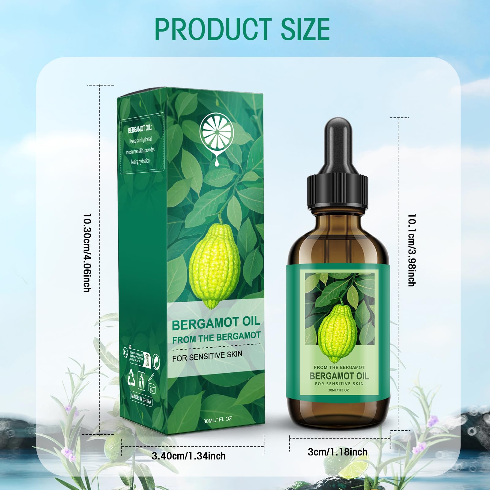 Bergamot Essential Oil – Natural Anti-Aging Moisturizer & Firming