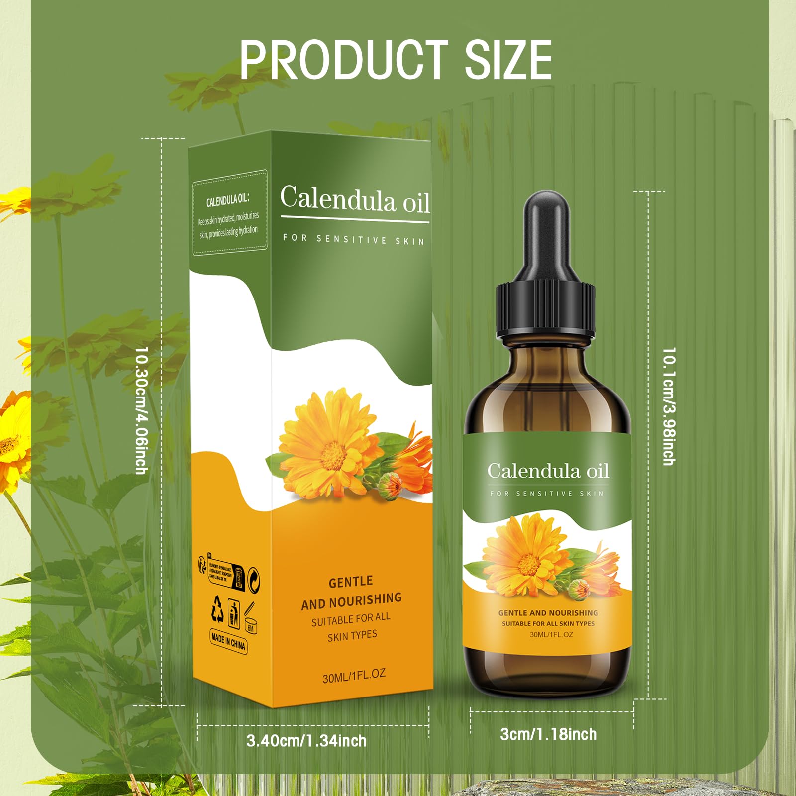 Calendula Oil – Natural Moisturizer for Anti-Aging & Soothing Skin Care