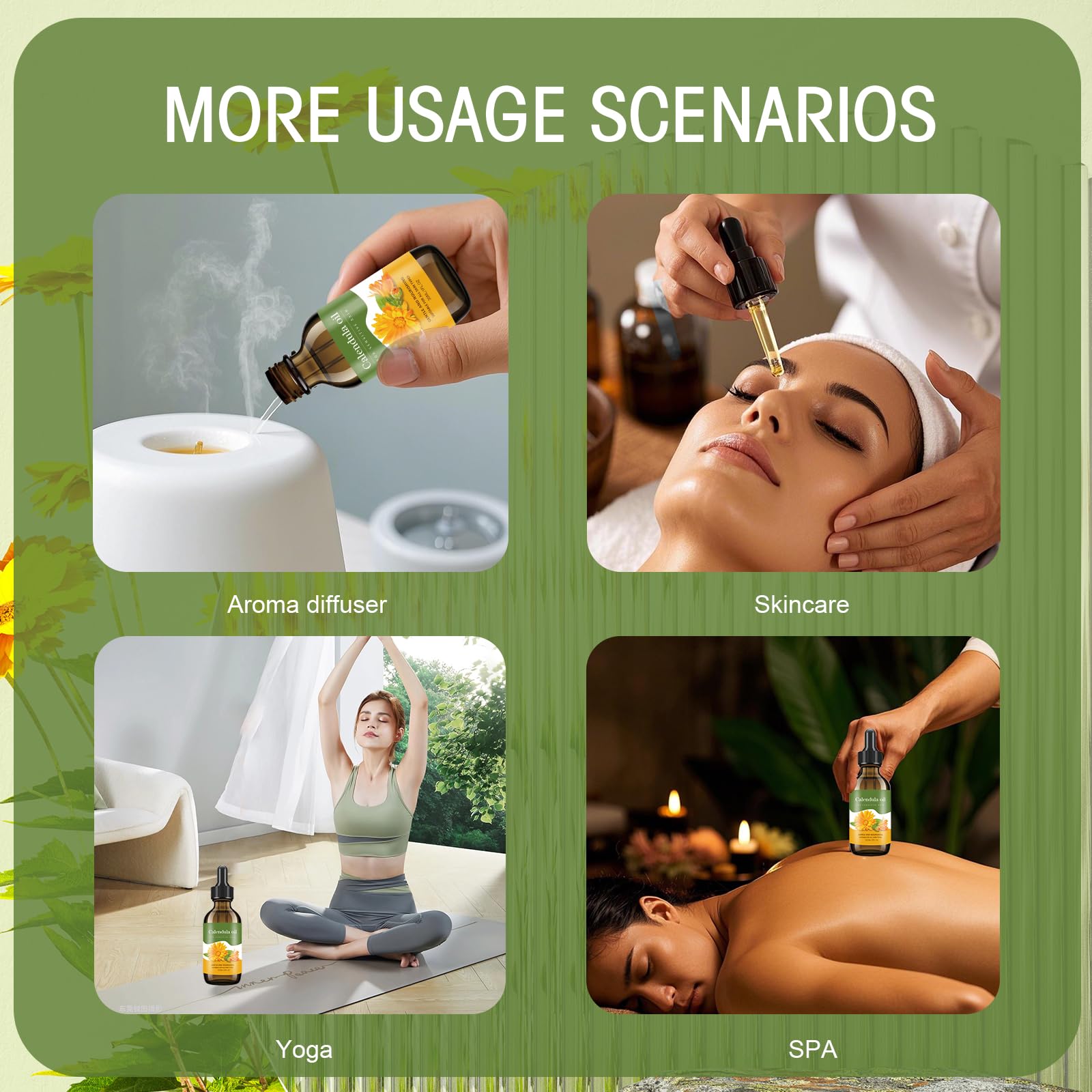 Calendula Oil – Natural Moisturizer for Anti-Aging & Soothing Skin Care